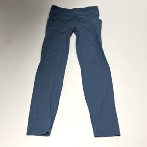 Athleta Girls blue leggings